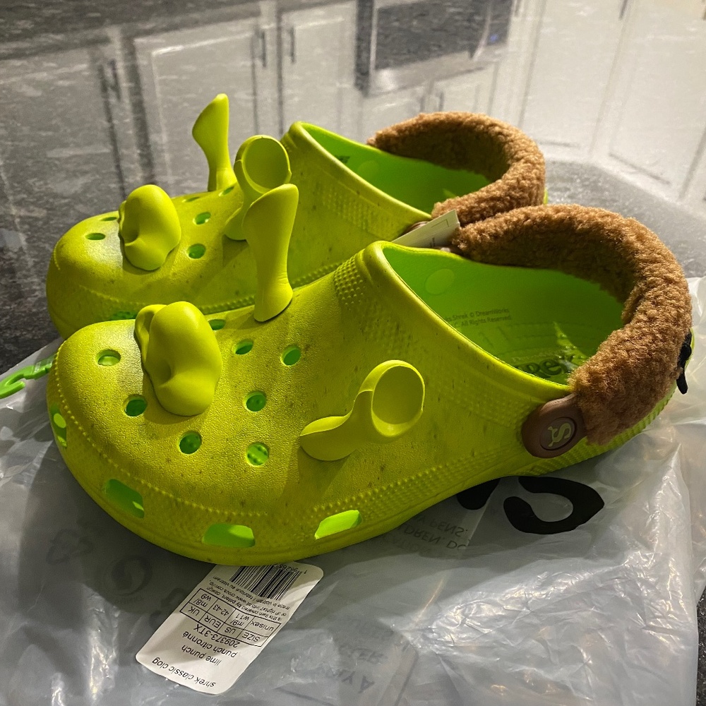 Disney Sherk crocs